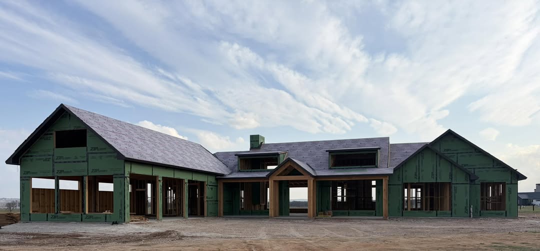 101 Alpine Street rough-in complete